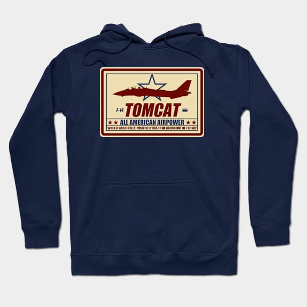 F-14 Tomcat Patch Hoodie by TCP